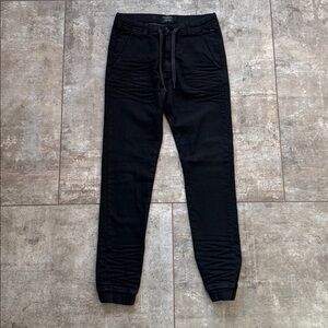 Denim Jogger Pants